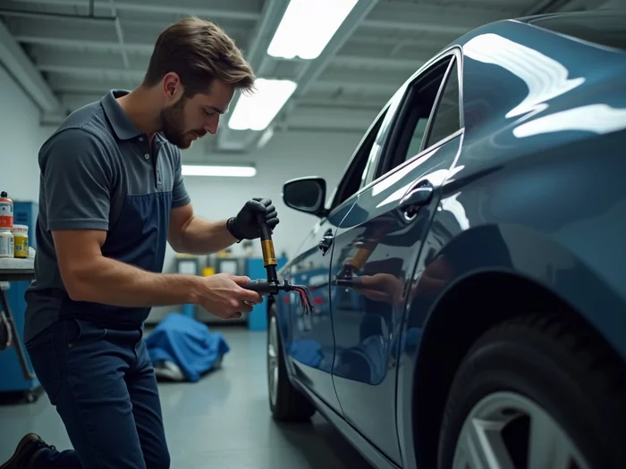 minor car scratch repair service