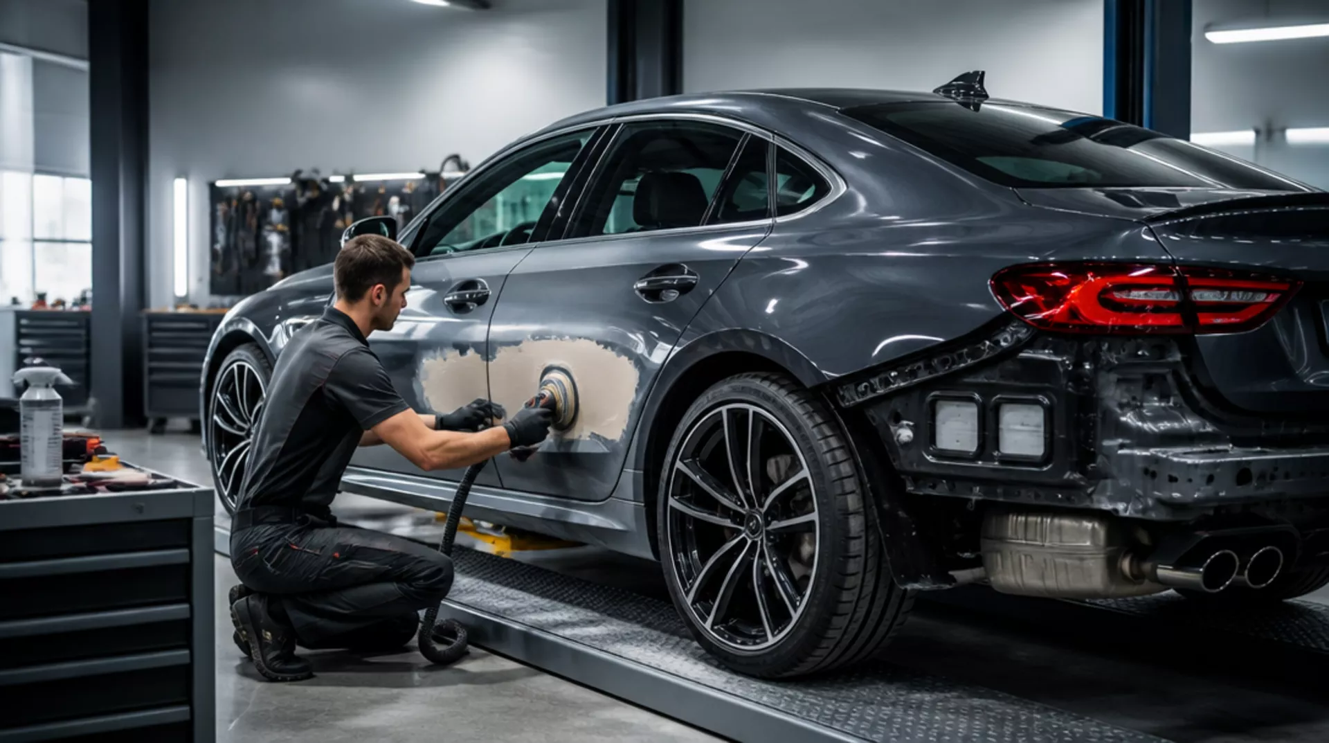 Autoline Car Body Repair Background